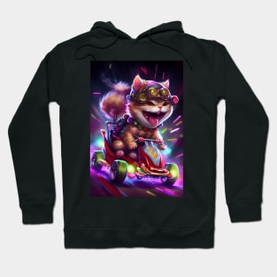 Super Cat Kart Racing Hoodie